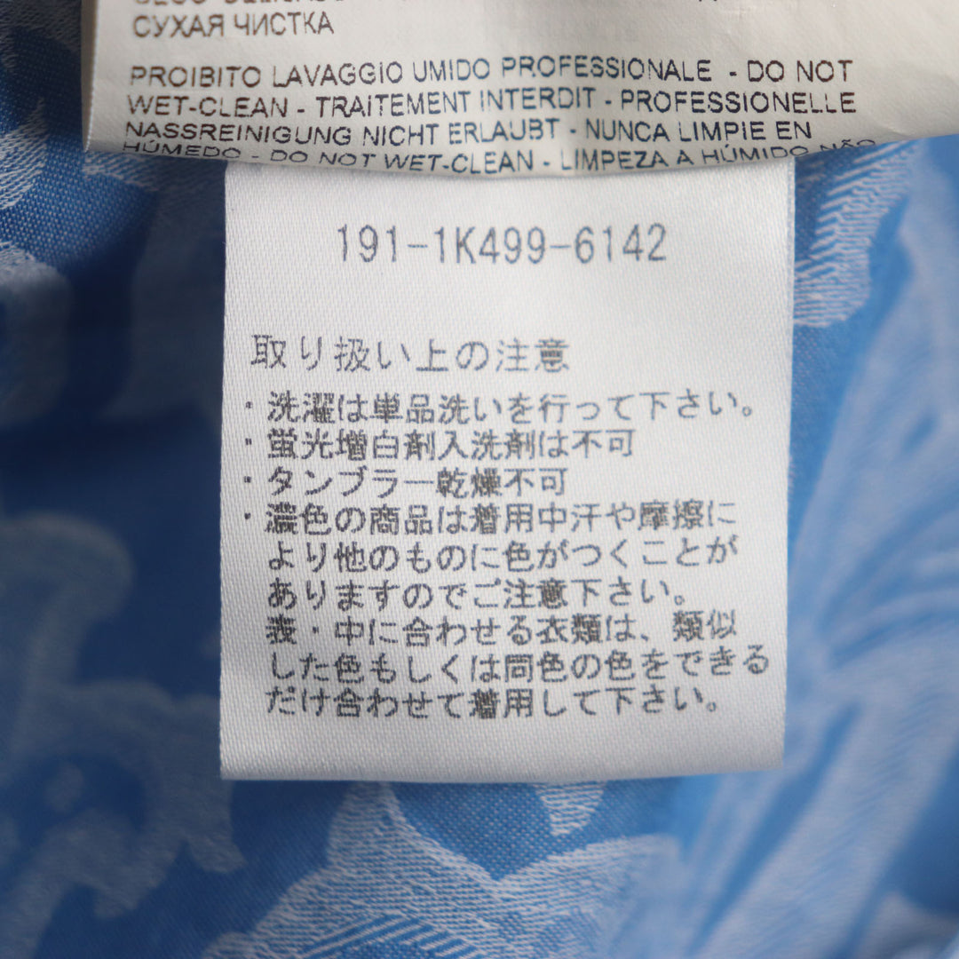Great ETRO Long sleeve shirt blue cotton mens 39