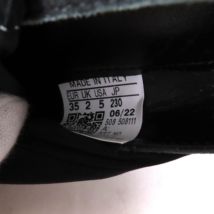 Excellent BALENCIAGA×adidas short boots Black White Women 35