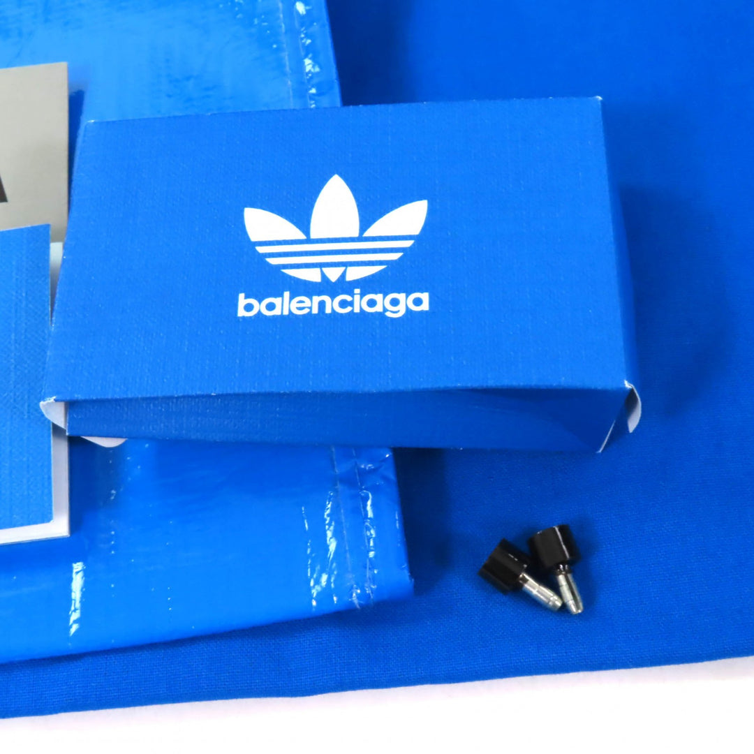 Excellent BALENCIAGA×adidas short boots Black White Women 35