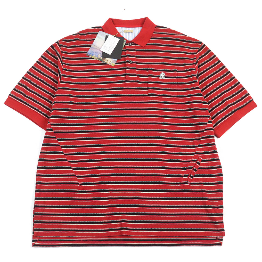Pristine UNDERCOVER polo shirt Logo embroidery,pique fabric, big polo 4 US1C4802