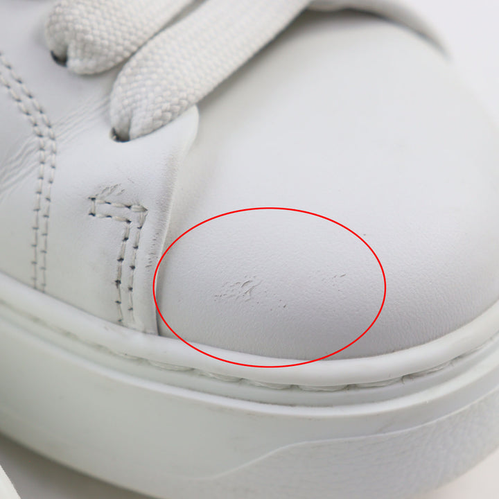 Great LOUIS VUITTON sneakers Timeout line LV rhinestone embellishment white