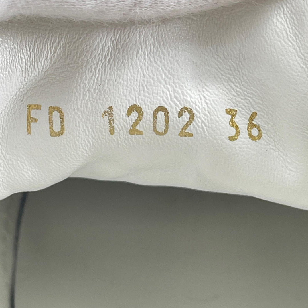 Great LOUIS VUITTON sneakers Timeout line LV rhinestone embellishment white leather 36