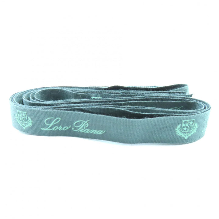 Very Good Loro Piana Stall Floral logo scarf White Blue Green cashmere Women