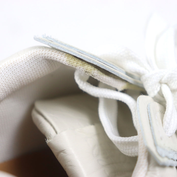 Excellent LOEWE sneakers Deconstructed White light blue leather mens 40 592301