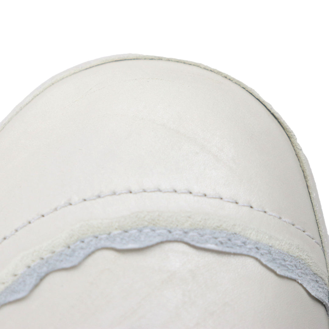 Excellent LOEWE sneakers Deconstructed White light blue leather mens 40 592301