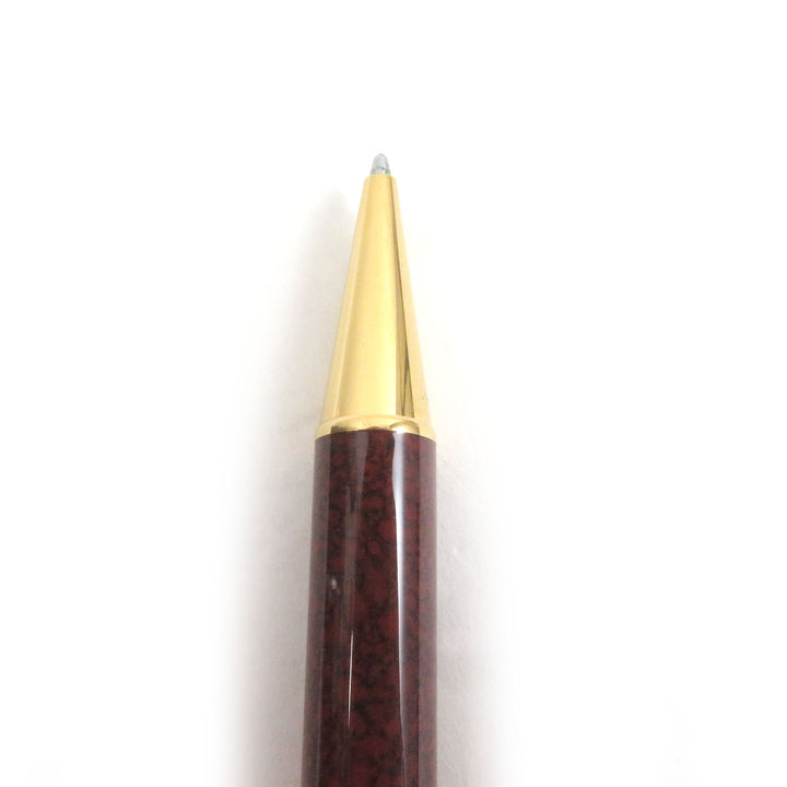 Great Cartier Ballpoint pen Trinity de Cartier Twist type Bordeaux gold mens