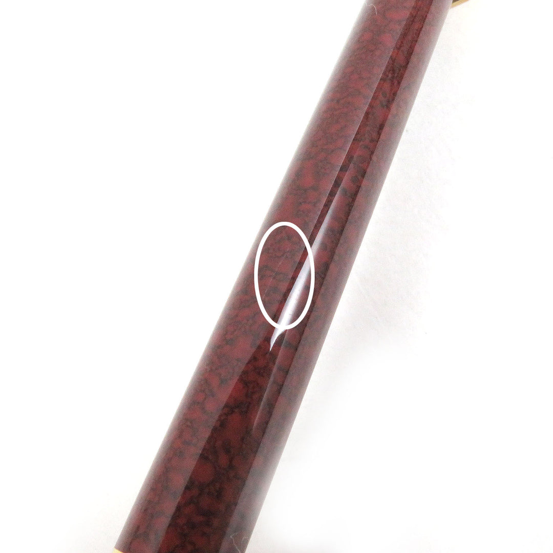 Great Cartier Ballpoint pen Trinity de Cartier Twist type Bordeaux gold mens