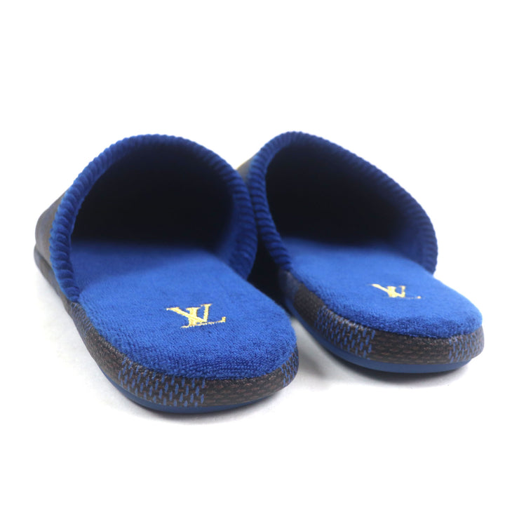 Pristine LOUIS VUITTON Sandals LV Palace Line Mules Grain Calfskin Leather mens9