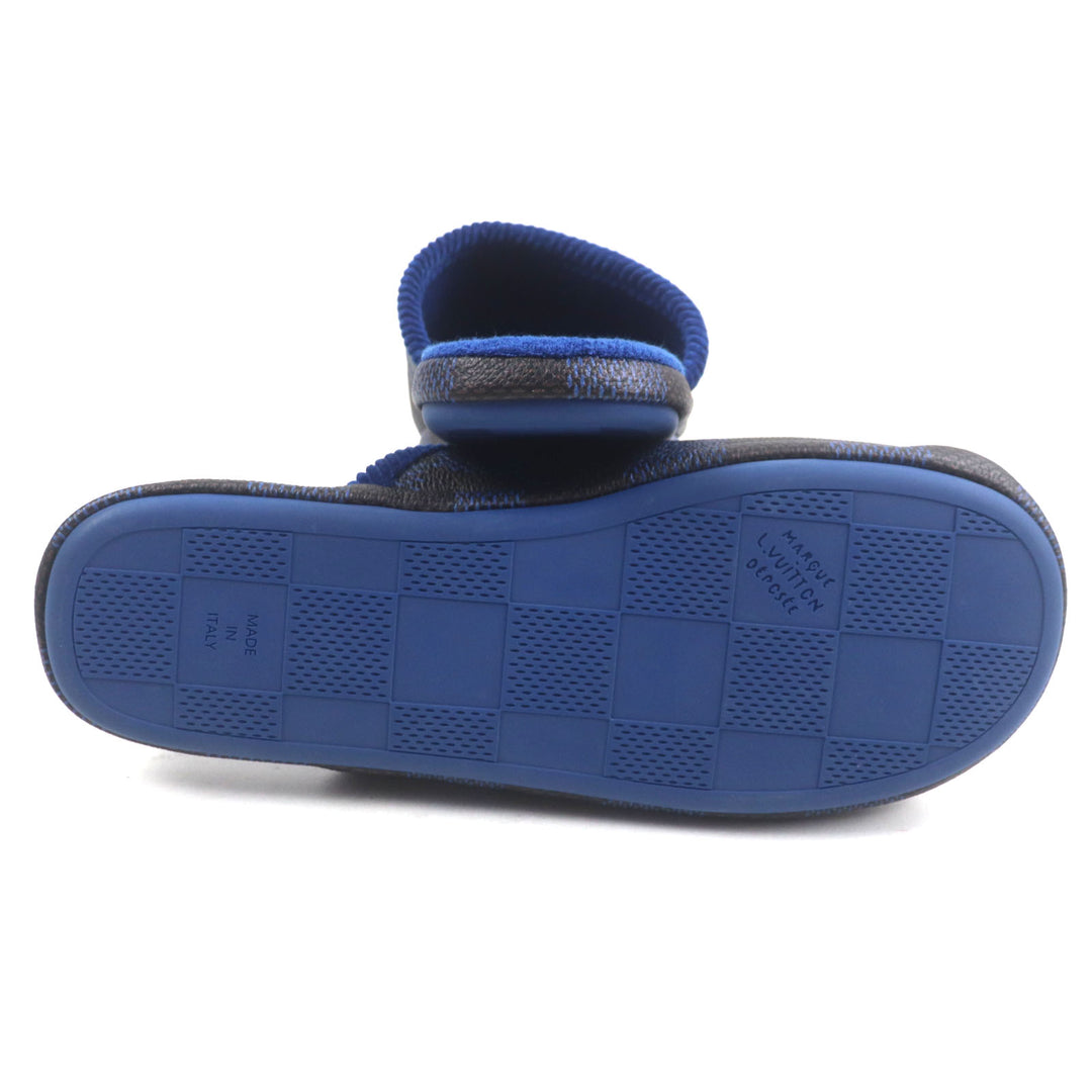 Pristine LOUIS VUITTON Sandals LV Palace Line Mules Grain Calfskin Leather mens9