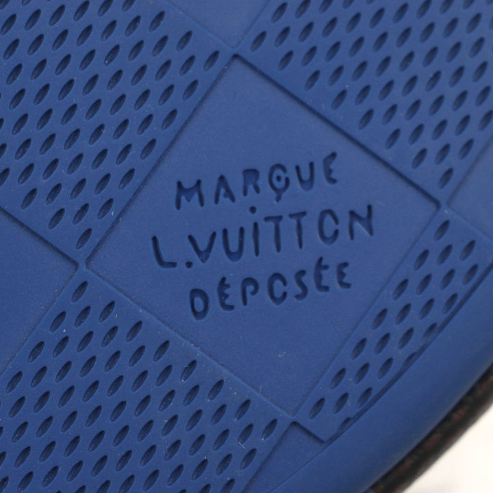 Pristine LOUIS VUITTON Sandals LV Palace Line Mules Grain Calfskin Leather mens9