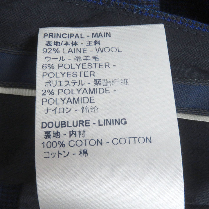 Pristine LOUIS VUITTON Pants Single Slacks Trousers Navy wool mens 36