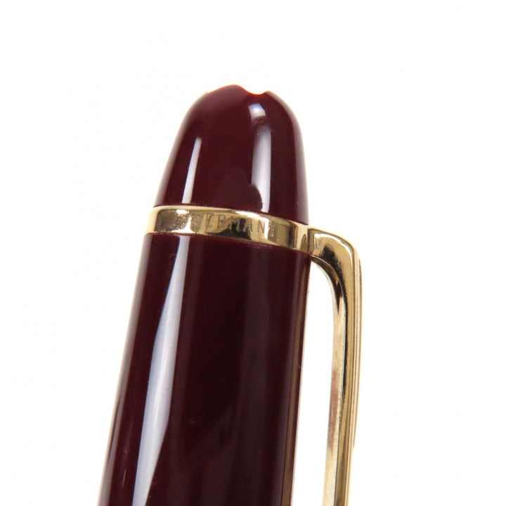 Great MONTBLANC fountain pen Meisterstück Classic Bordeaux 14K mens
