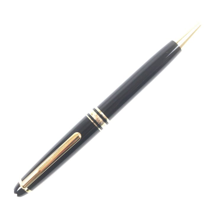 Very Good MONTBLANC Ballpoint pen Meisterstck Classic Black gold mens