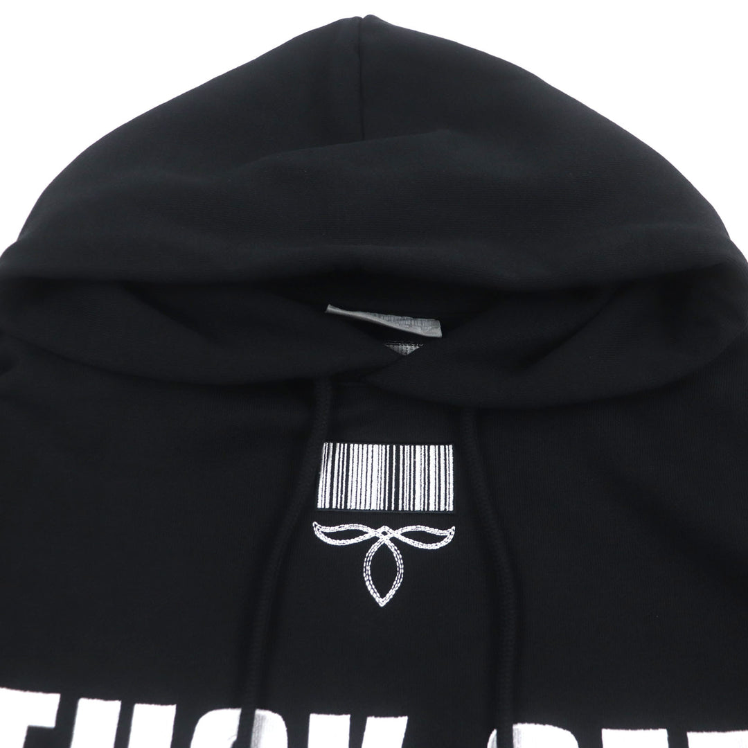 Pristine VTMNTS hoodie Embroidered hooded pullover black mens S VL14HD500B