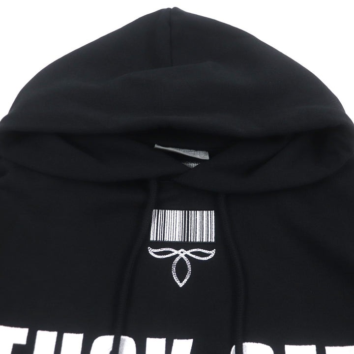 Pristine VTMNTS hoodie Embroidered hooded pullover black mens S VL14HD500B