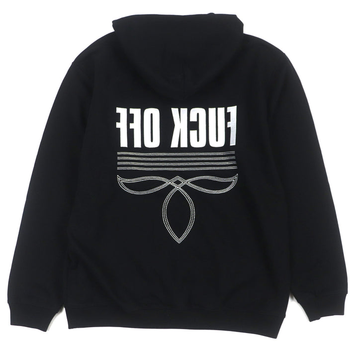 Pristine VTMNTS hoodie Embroidered hooded pullover black mens S VL14HD500B