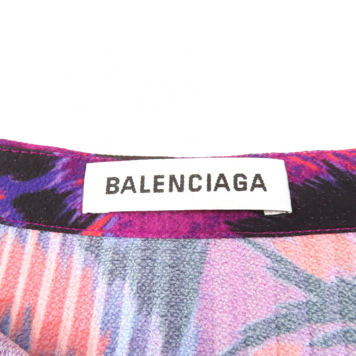 Excellent BALENCIAGA Pleated skirt Overall handle Multi polyester 34 542847