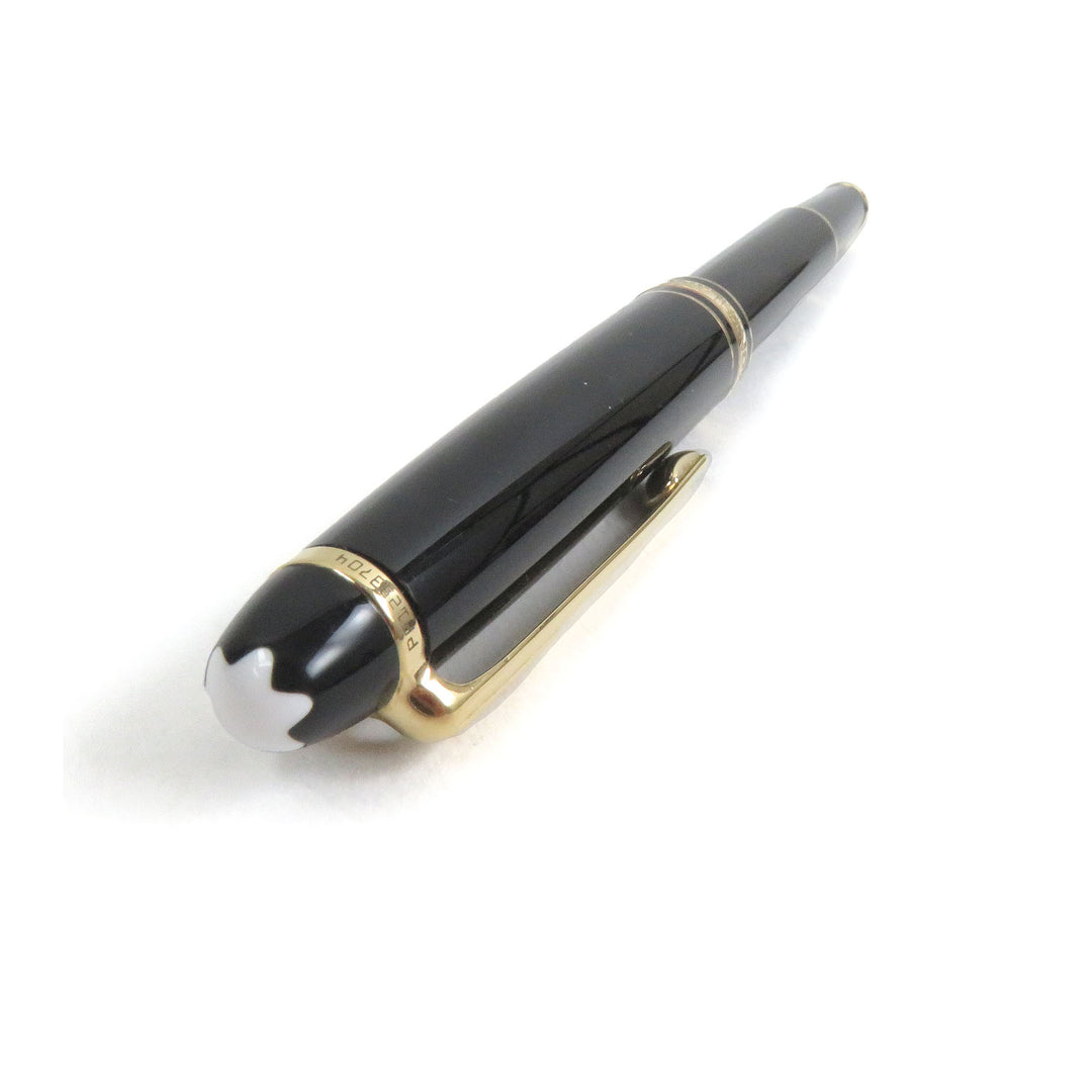 Excellent MONTBLANC Ballpoint pen Meisterstck Classic Black gold mens