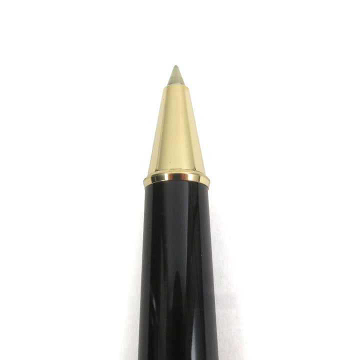 Excellent MONTBLANC Ballpoint pen Meisterstck Classic Black gold mens