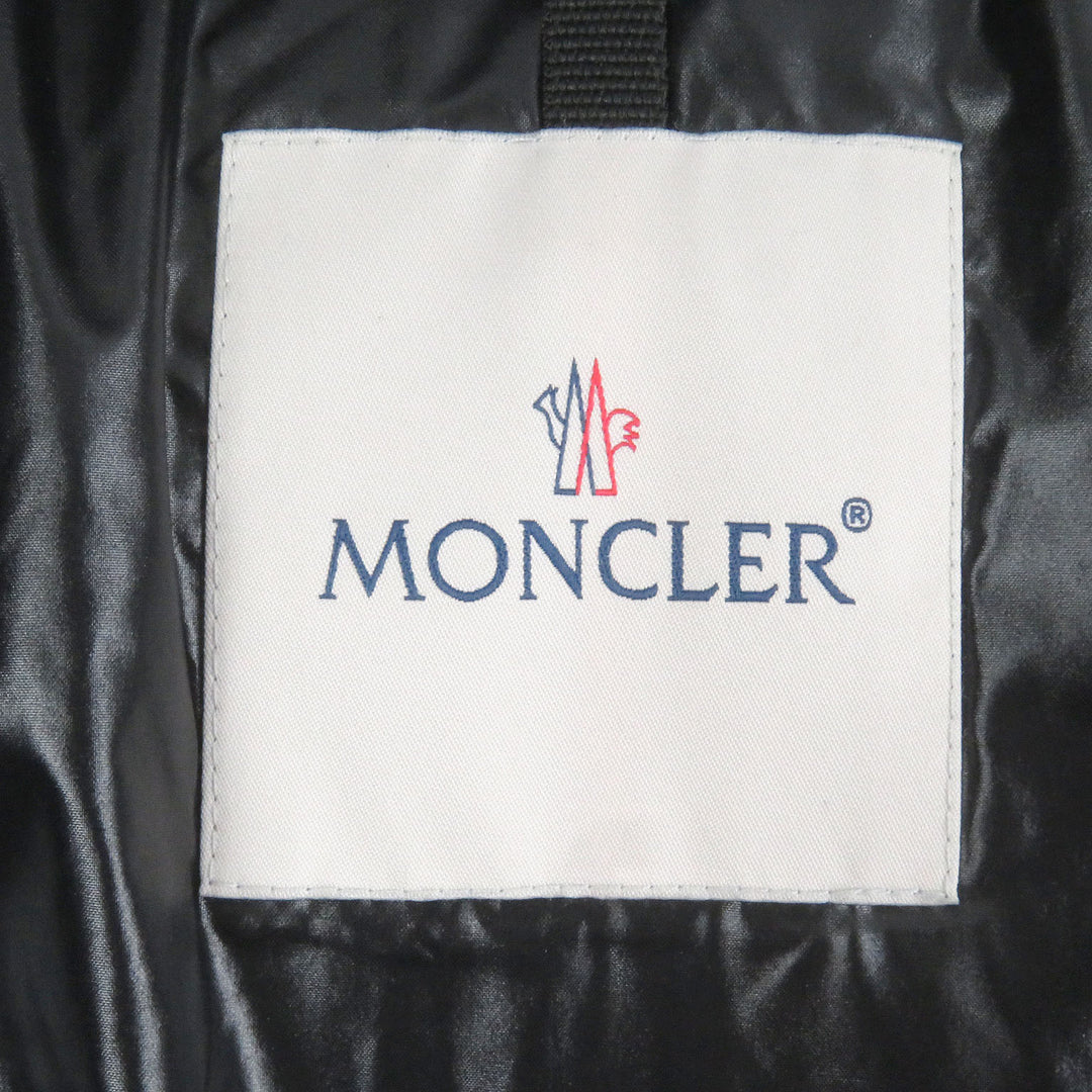 MONCLER Down jacket MONTCLA Moncla black Nylon mens 0