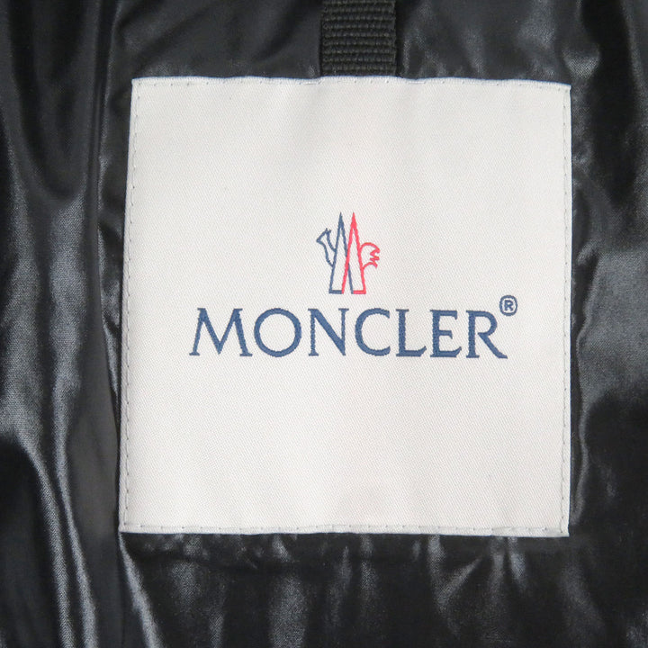 MONCLER Down jacket MONTCLA Moncla black Nylon mens 0
