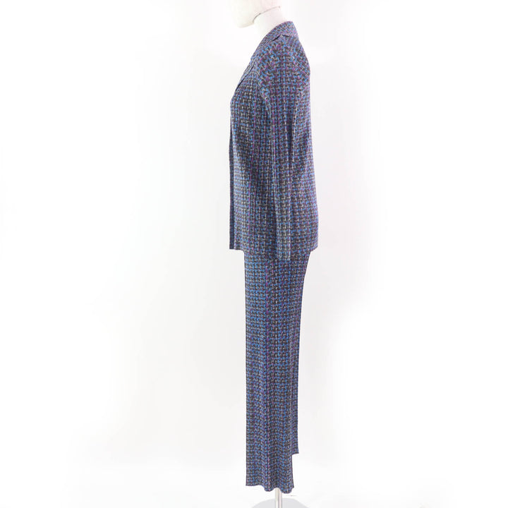 Excellent PLEATS PLEASE two-piece set Jackets and Bottoms multicolor PP43-JD892 PP43-JF893