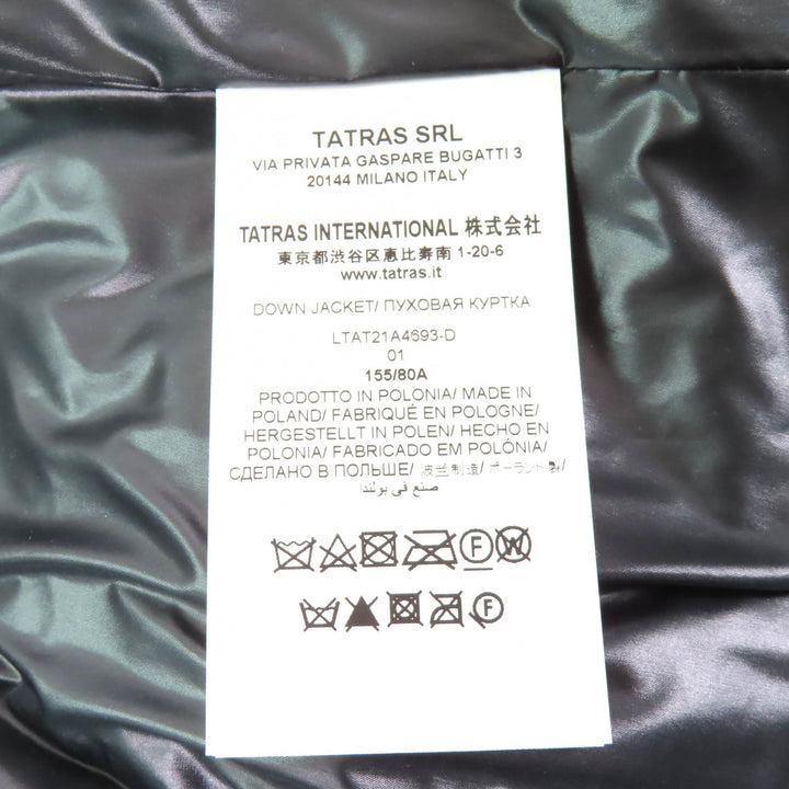 Excellent TATRAS down coat BABILA Dark green Nylon Women 1 LTA21A4693