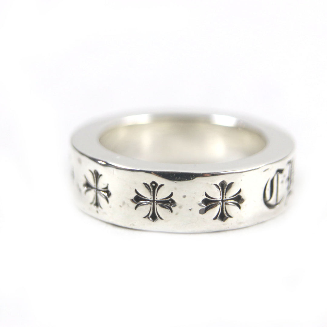 Great CHROME HEARTS Ring Spacer Ring Forever 0.2"""" Silver 925 mens