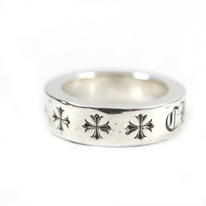 Great CHROME HEARTS Ring Spacer Ring Forever 0.2"""" Silver 925 mens