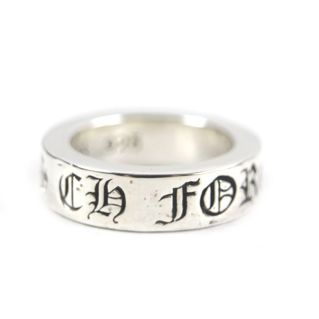 Great CHROME HEARTS Ring Spacer Ring Forever 0.2"""" Silver 925 mens