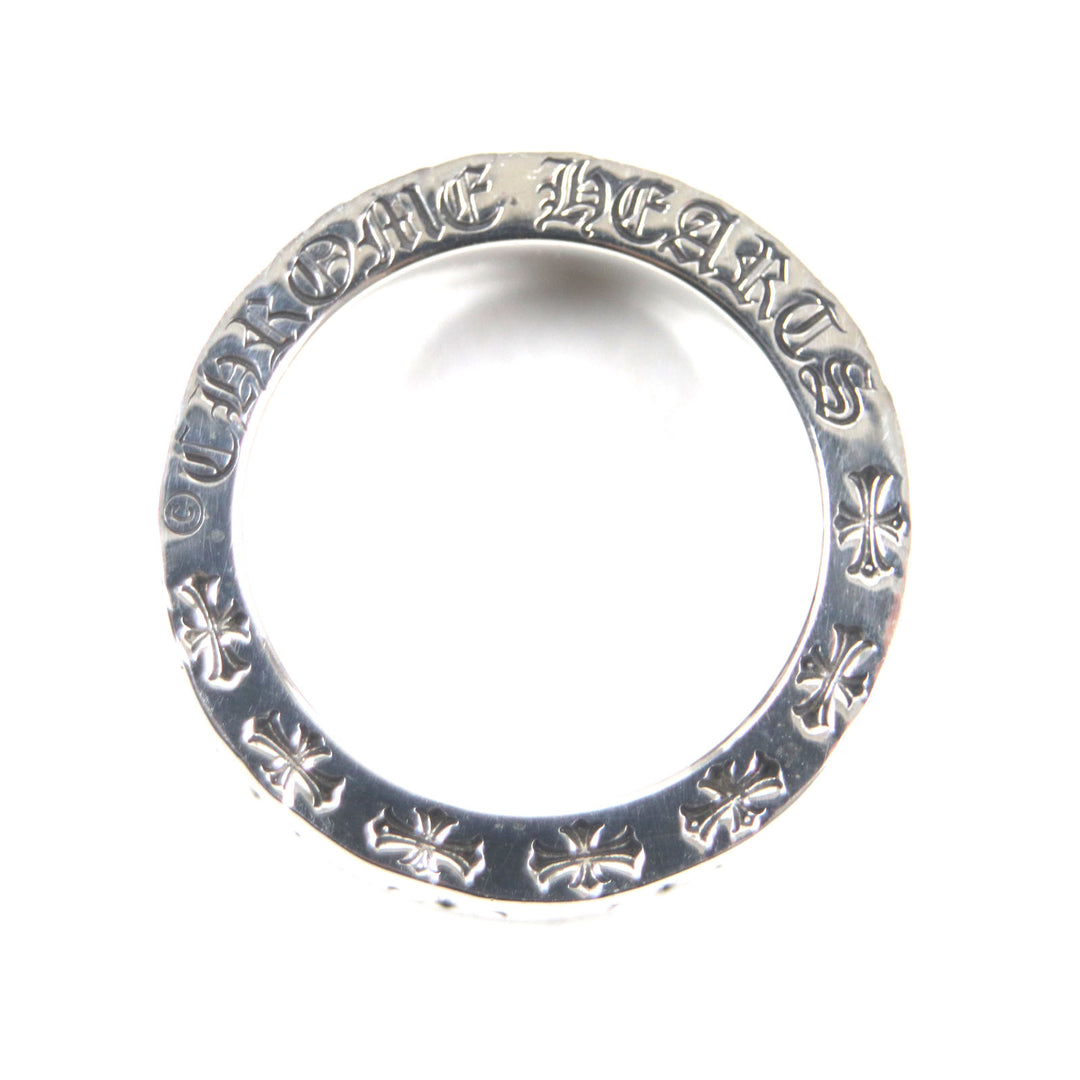 Great CHROME HEARTS Ring Spacer Ring Forever 0.2"""" Silver 925 mens
