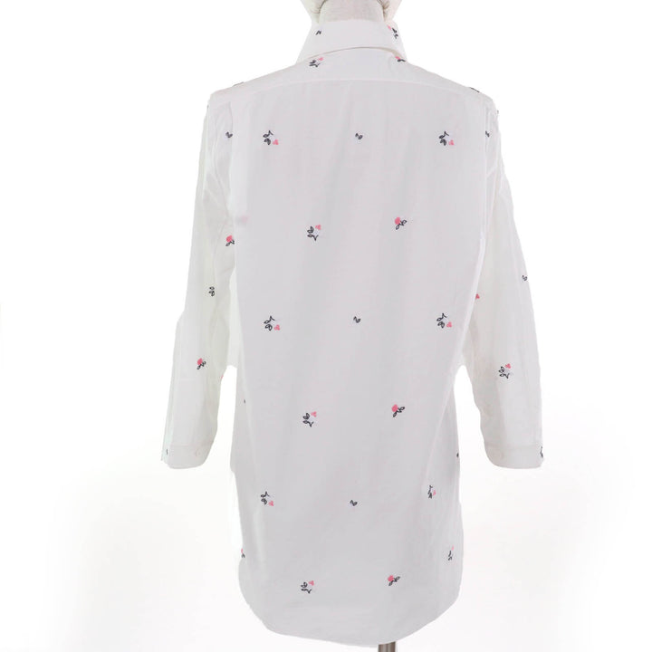 Great PATOU Long sleeve shirt Flower Embroidery Organic Cotton Baby 36