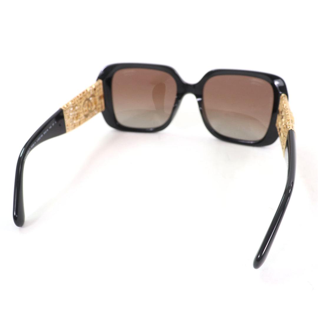 Excellent CHANEL sunglasses Square shape Current product COCO Mark 5532-A