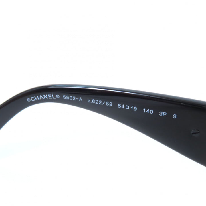 Excellent CHANEL sunglasses Square shape Current product COCO Mark 5532-A