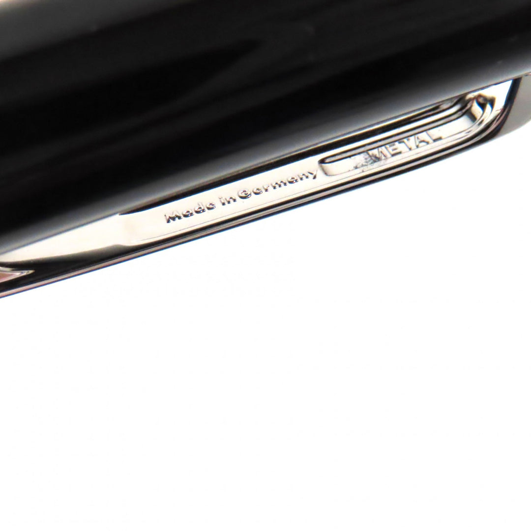 Excellent MONTBLANC Ballpoint pen Starwalker Blue Dome Twist Type Black Silver ー mens