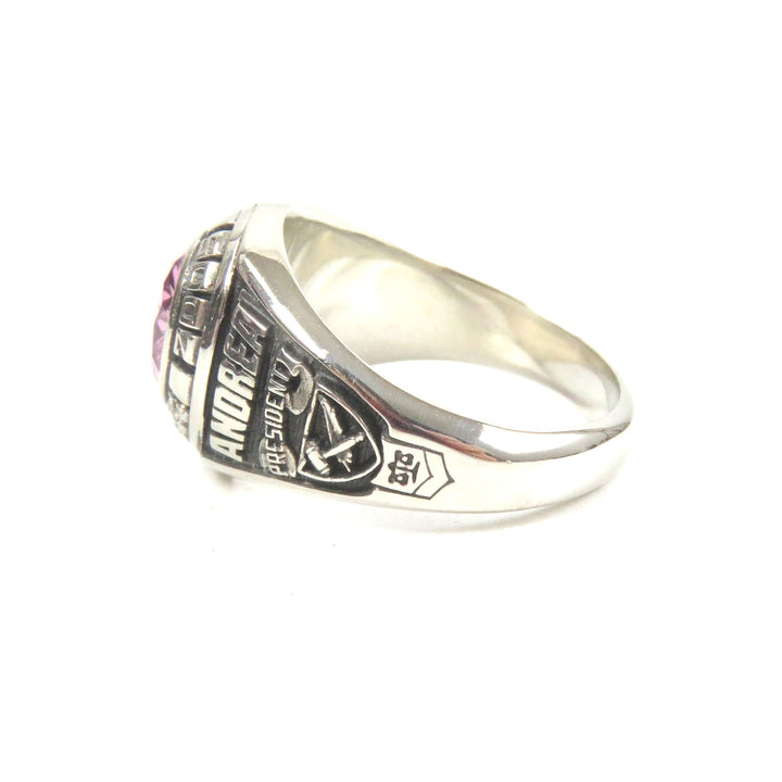 Excellent JOSTENS Ring Diamond 4P 2005-2006 TAEGU ANDREA Accessories Silver