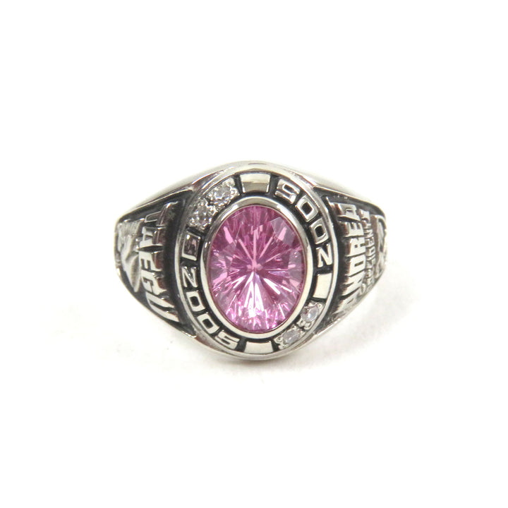 Excellent JOSTENS Ring Diamond 4P 2005-2006 TAEGU ANDREA Accessories Silver