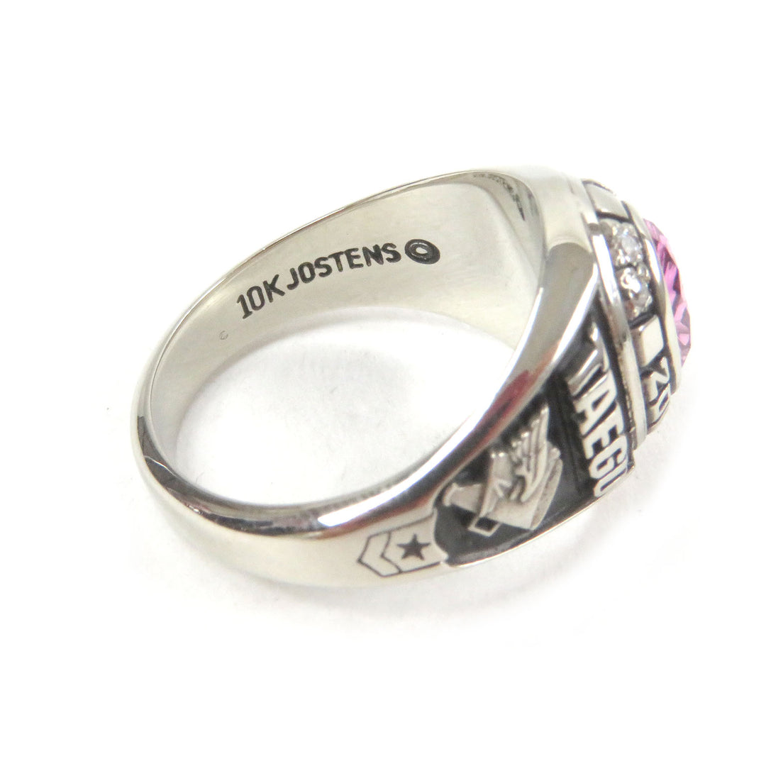 Excellent JOSTENS Ring Diamond 4P 2005-2006 TAEGU ANDREA Accessories Silver