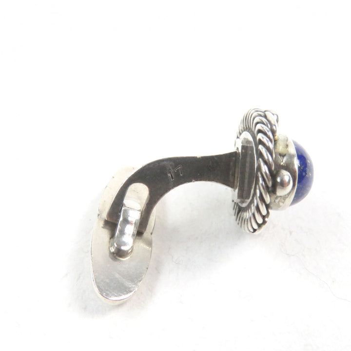 Very Good Georg Jensen Cufflinks cufflinks Silver blue 925 lapis lazuli men