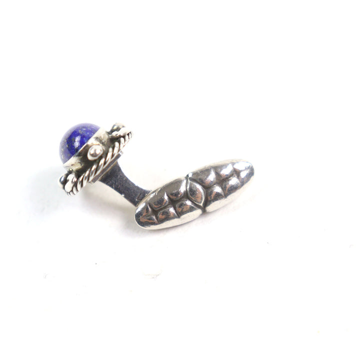 Very Good Georg Jensen Cufflinks cufflinks Silver blue 925 lapis lazuli men