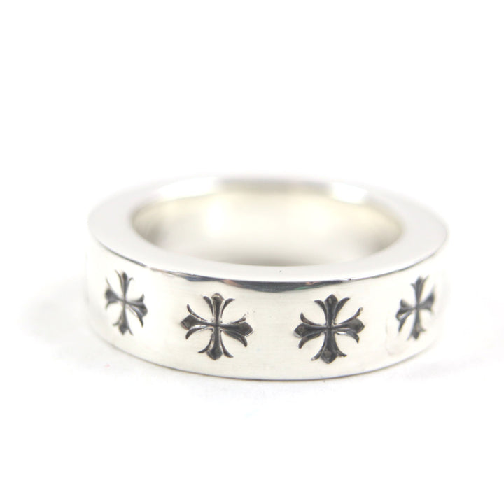 Excellent CHROME HEARTS Ring Spacer Ring Forever 0.2"""" Silver 925 mens