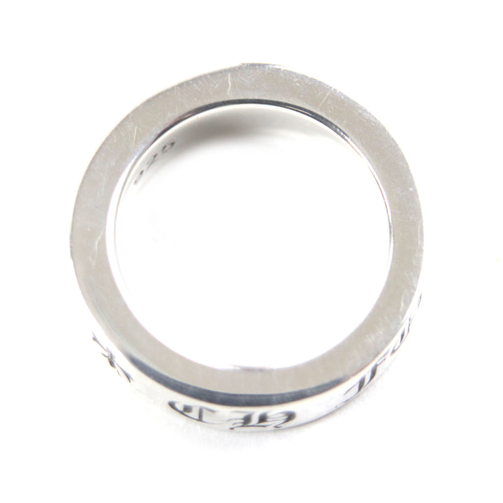 Excellent CHROME HEARTS Ring Spacer Ring Forever 0.2"""" Silver 925 mens