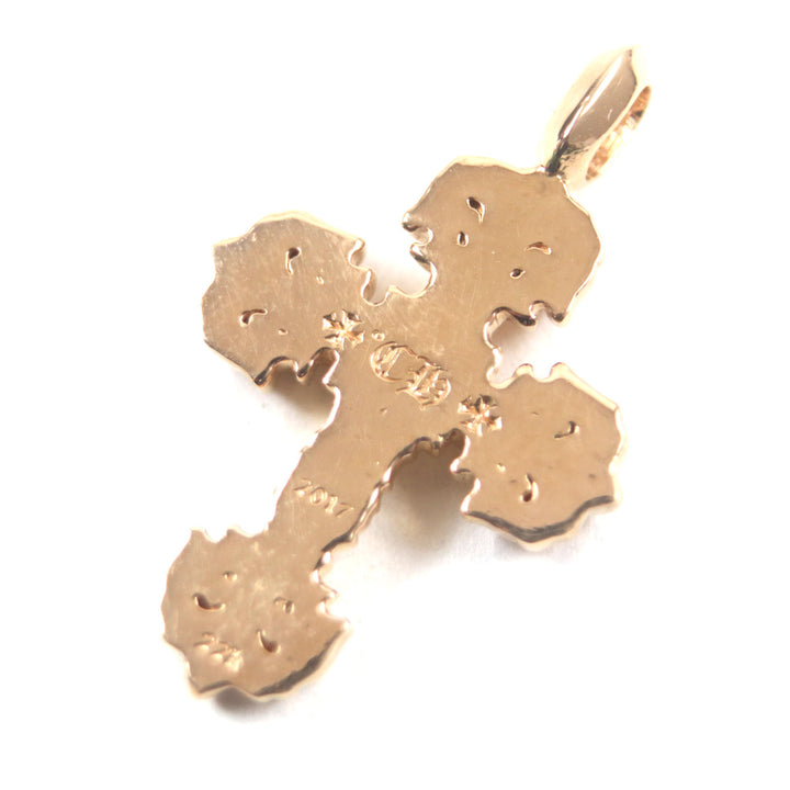 Great CHROME HEARTS Pendant top tiny filigree gold 22K mens