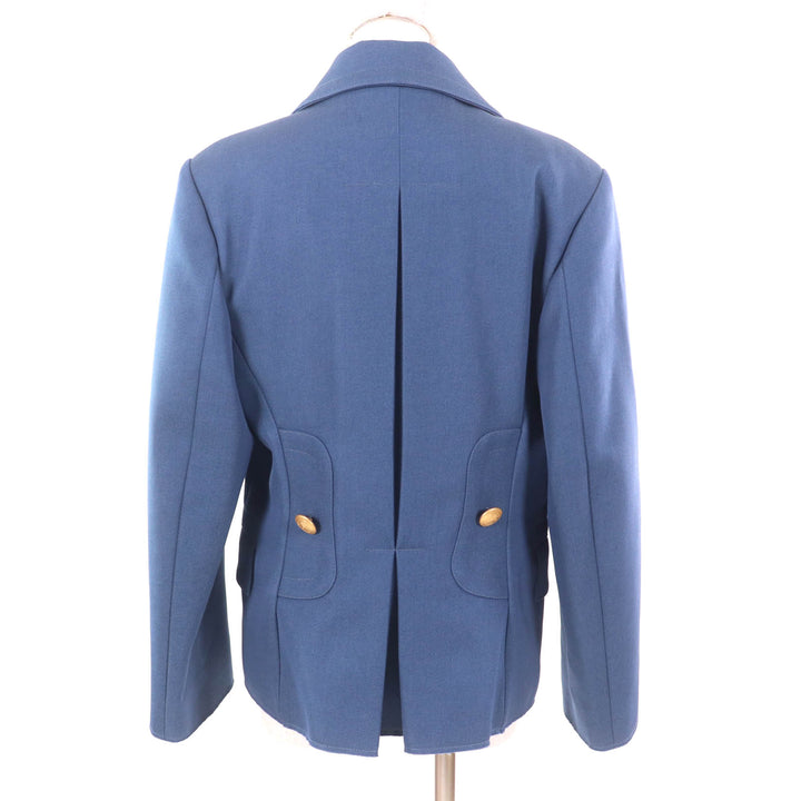 Pristine Maison Margiela 1 Double breasted jacket blue wool Women 38 S51AM0215