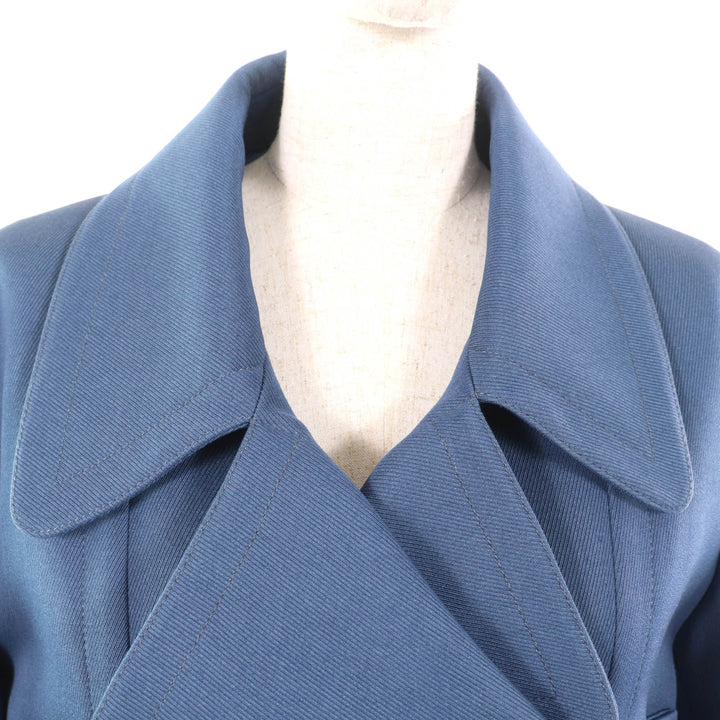 Pristine Maison Margiela 1 Double breasted jacket blue wool Women 38 S51AM0215