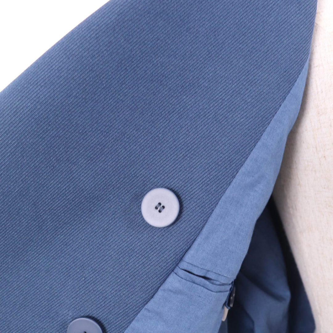 Pristine Maison Margiela 1 Double breasted jacket blue wool Women 38 S51AM0215