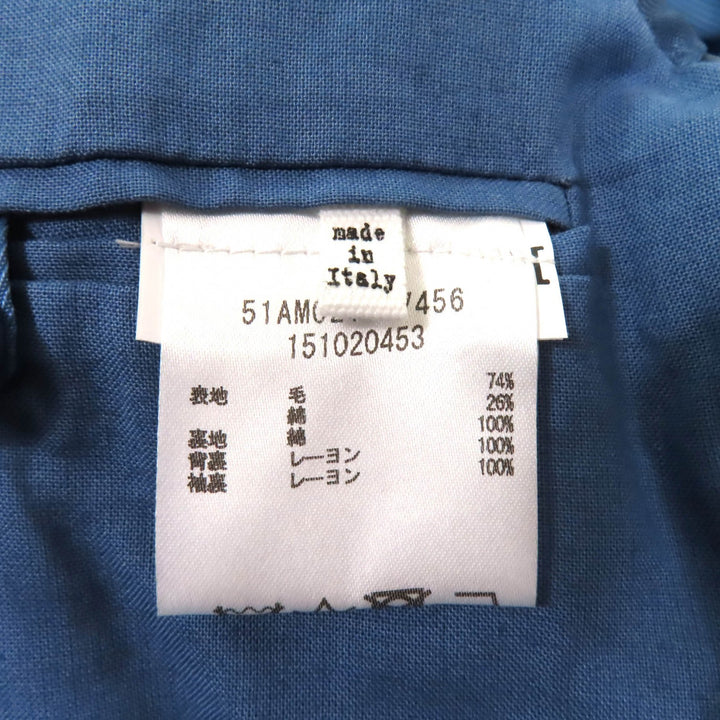 Pristine Maison Margiela 1 Double breasted jacket blue wool Women 38 S51AM0215