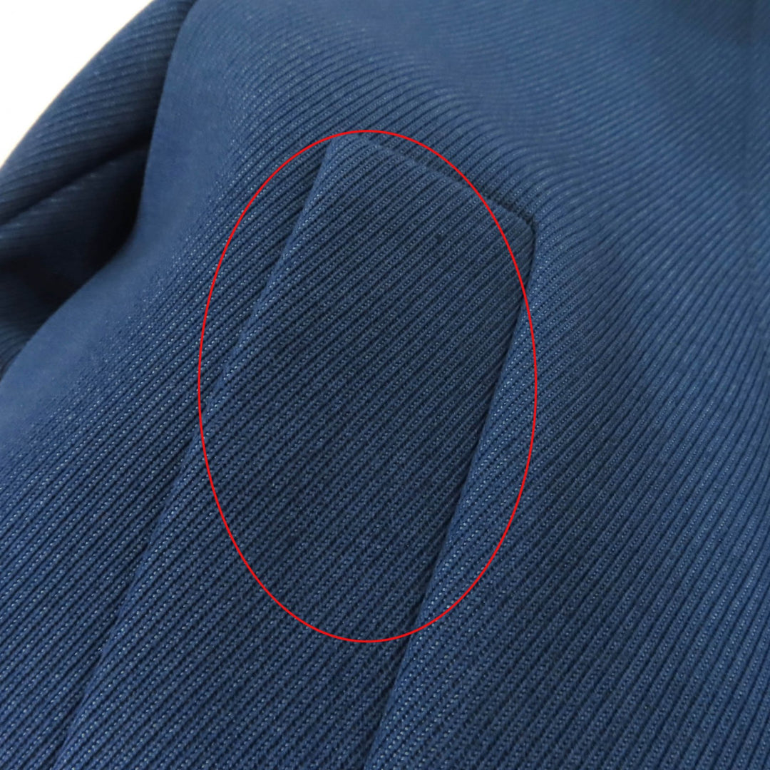 Pristine Maison Margiela 1 Double breasted jacket blue wool Women 38 S51AM0215