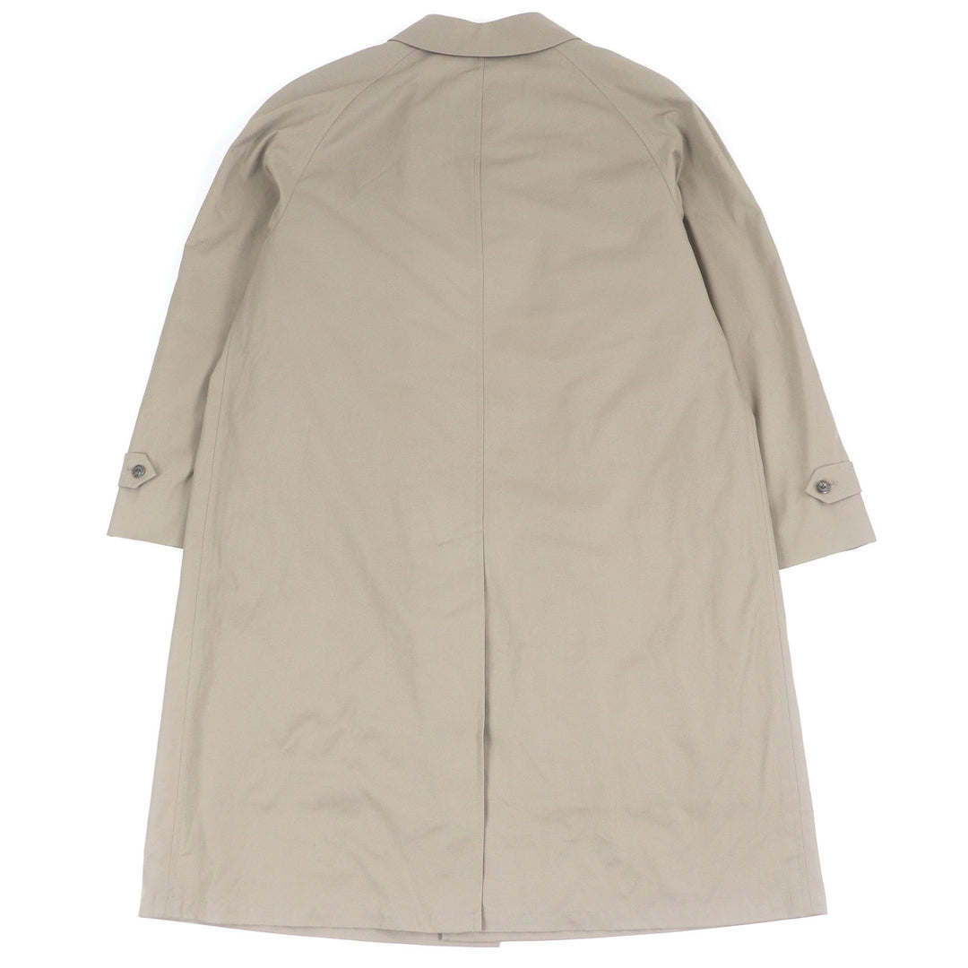 Very Good BURBERRY LONDON coat Nova check lining with quilted liner beige cotton mens