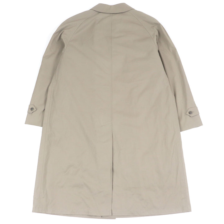 Very Good BURBERRY LONDON coat Nova check lining with quilted liner beige cotton mens